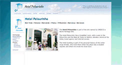 Desktop Screenshot of hotelpelourinho.com